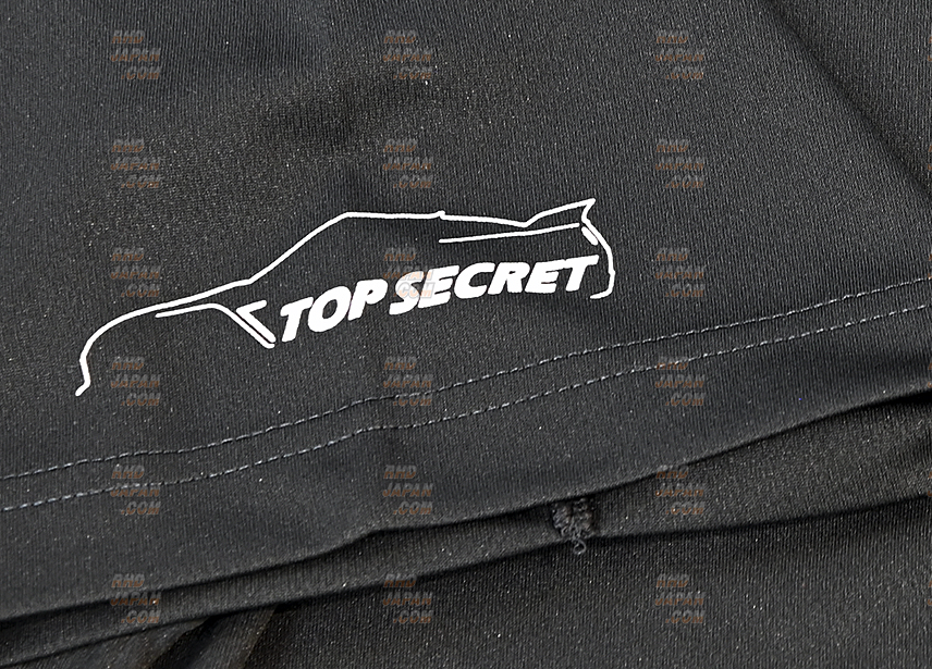 Top Secret TS Dry Mesh T-Shirt Black - XXL - RHDJapan